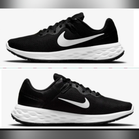 💥SOLD💥Nike Revolution 6NN Women's Black/White  Size 9.5 - Picture 5 of 15